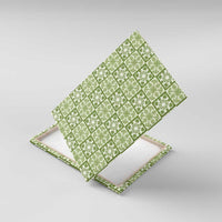 Omaomao Palaka Quilt Hawaii Canvas Wall Art Hawaiian Tropical Monstera Sea Turtle