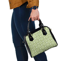 Omaomao Palaka Quilt Hawaii Shoulder Handbag Hawaiian Tropical Monstera Sea Turtle