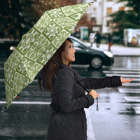 Omaomao Palaka Quilt Hawaii Umbrella Hawaiian Tropical Monstera Sea Turtle