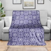 Polu Palaka Quilt Hawaii Blanket Hawaiian Tropical Monstera Sea Turtle LT14 - Polynesian Pride