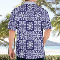 Polu Palaka Quilt Hawaii Hawaiian Shirt Hawaiian Tropical Monstera Sea Turtle LT14 - Polynesian Pride