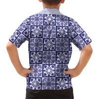 Polu Palaka Quilt Hawaii Kid Hawaiian Shirt Hawaiian Tropical Monstera Sea Turtle LT14 - Polynesian Pride