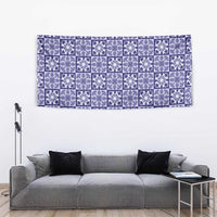 Polu Palaka Quilt Hawaii Tapestry Hawaiian Tropical Monstera Sea Turtle LT14 - Polynesian Pride
