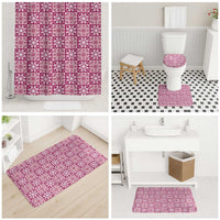 Akala Palaka Quilt Hawaii Bathroom Set Hawaiian Tropical Monstera Sea Turtle LT14 - Polynesian Pride