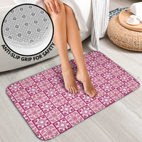 Akala Palaka Quilt Hawaii Bathroom Set Hawaiian Tropical Monstera Sea Turtle LT14 - Polynesian Pride