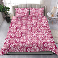 Akala Palaka Quilt Hawaii Bedding Set Hawaiian Tropical Monstera Sea Turtle LT14 - Polynesian Pride