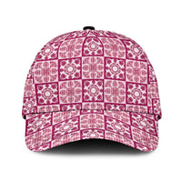 Akala Palaka Quilt Hawaii Classic Cap Hawaiian Tropical Monstera Sea Turtle