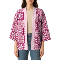Akala Palaka Quilt Hawaii Kimono Hawaiian Tropical Monstera Sea Turtle