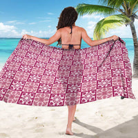 Akala Palaka Quilt Hawaii Sarong Hawaiian Tropical Monstera Sea Turtle LT14 - Polynesian Pride