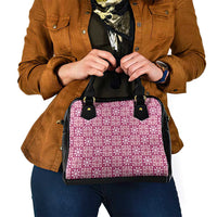Akala Palaka Quilt Hawaii Shoulder Handbag Hawaiian Tropical Monstera Sea Turtle