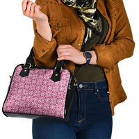 Akala Palaka Quilt Hawaii Shoulder Handbag Hawaiian Tropical Monstera Sea Turtle