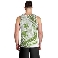 Lime Green Polynesia Men Tank Top Polynesian Turtle Shark Tattoo Tropical Vintage LT14 - Polynesian Pride