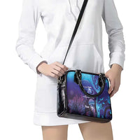 Polynesia Jellyfish Memorial Personalised Shoulder Handbag Infinity Jellies Polynesian Pattern