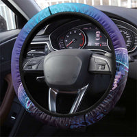 Polynesia Jellyfish Memorial Steering Wheel Cover Infinity Jellies Polynesian Pattern
