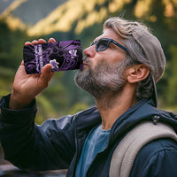 Personalised Fibromyalgia Awareness Month 4 in 1 Can Cooler Tumbler Fibro Warrior Strength In Every Struggle