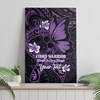 Personalised Fibromyalgia Awareness Month Canvas Wall Art Fibro Warrior Strength In Every Struggle