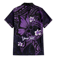 Personalised Fibromyalgia Awareness Month Family Matching Mermaid Dress and Hawaiian Shirt Fibro Warrior Strength In Every Struggle