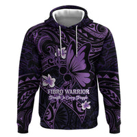 Personalised Fibromyalgia Awareness Month Hoodie Fibro Warrior Strength In Every Struggle