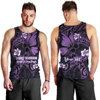 Personalised Fibromyalgia Awareness Month Men Tank Top Fibro Warrior Strength In Every Struggle