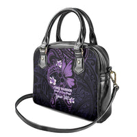 Personalised Fibromyalgia Awareness Month Shoulder Handbag Fibro Warrior Strength In Every Struggle