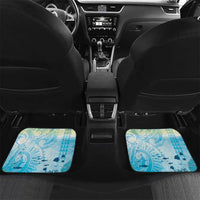 Personalized Snorkeling Hawaii Car Mats Ocean Lover Hawaiian Kakau Honu Turtle