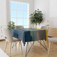 Niue ANZAC Day Tablecloth We Will Remember Them Camouflage Style