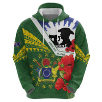 Cook Islands ANZAC Day Hoodie Last Post Lest We Forget