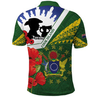 Cook Islands ANZAC Day Polo Shirt Last Post Lest We Forget