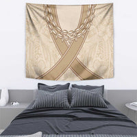 Mauri Ribaberiki Kiribati Tapestry Cowrie Shells Lei Palm Leaf Weaving