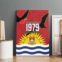 Mauri Kiribati Independence Day Canvas Wall Art 1979 Proud National Frigatebird