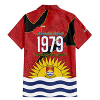 Mauri Kiribati Independence Day Family Matching Mermaid Dress and Hawaiian Shirt 1979 Proud National Frigatebird