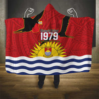 Mauri Kiribati Independence Day Hooded Blanket 1979 Proud National Frigatebird