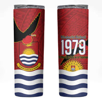 Mauri Kiribati Independence Day Skinny Tumbler 1979 Proud National Frigatebird