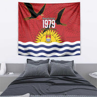 Mauri Kiribati Independence Day Tapestry 1979 Proud National Frigatebird