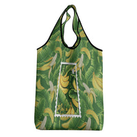 Aloha Hawaii Maia Grocery Bag Hawaiian Banana Stylized Stamp LT14 - Polynesian Pride