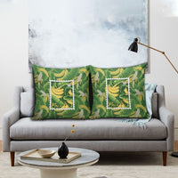 Aloha Hawaii Maia Pillow Cover Hawaiian Banana Stylized Stamp LT14 - Polynesian Pride