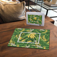 Aloha Hawaii Maia Puzzle Hawaiian Banana Stylized Stamp LT14 - Polynesian Pride