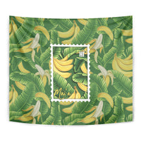 Aloha Hawaii Maia Tapestry Hawaiian Banana Stylized Stamp LT14 - Polynesian Pride