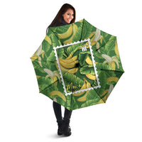 Aloha Hawaii Maia Umbrella Hawaiian Banana Stylized Stamp LT14 - Polynesian Pride