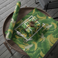 Aloha Hawaii Maia Wrapping Paper Hawaiian Banana Stylized Stamp LT14 - Polynesian Pride