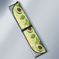 Aloha Hawaii Avocado Auto Sun Shade Hawaiian Fruit Stylized Stamp LT14 - Polynesian Pride