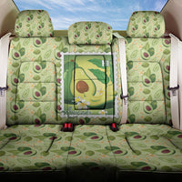Aloha Hawaii Avocado Back Car Seat Cover Hawaiian Fruit Stylized Stamp LT14 One Size Green - Polynesian Pride