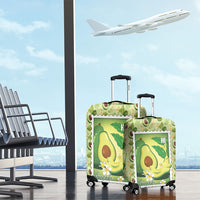 Aloha Hawaii Avocado Luggage Cover Hawaiian Fruit Stylized Stamp LT14 - Polynesian Pride