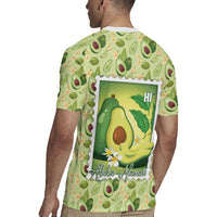 Aloha Hawaii Avocado Rugby Jersey Hawaiian Fruit Stylized Stamp LT14 - Polynesian Pride