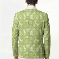 Omaomao Hawaii Breadfruit Palaka Motifs Blazer LT14 - Polynesian Pride
