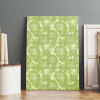 Omaomao Hawaii Breadfruit Palaka Motifs Canvas Wall Art LT14 - Polynesian Pride
