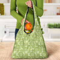 Omaomao Hawaii Breadfruit Palaka Motifs Grocery Bag LT14 - Polynesian Pride