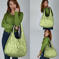 Omaomao Hawaii Breadfruit Palaka Motifs Grocery Bag LT14 - Polynesian Pride