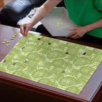 Omaomao Hawaii Breadfruit Palaka Motifs Puzzle LT14 - Polynesian Pride