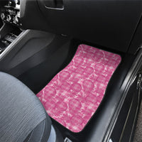Alaka Hawaii Breadfruit Palaka Motifs Car Mats LT14 - Polynesian Pride